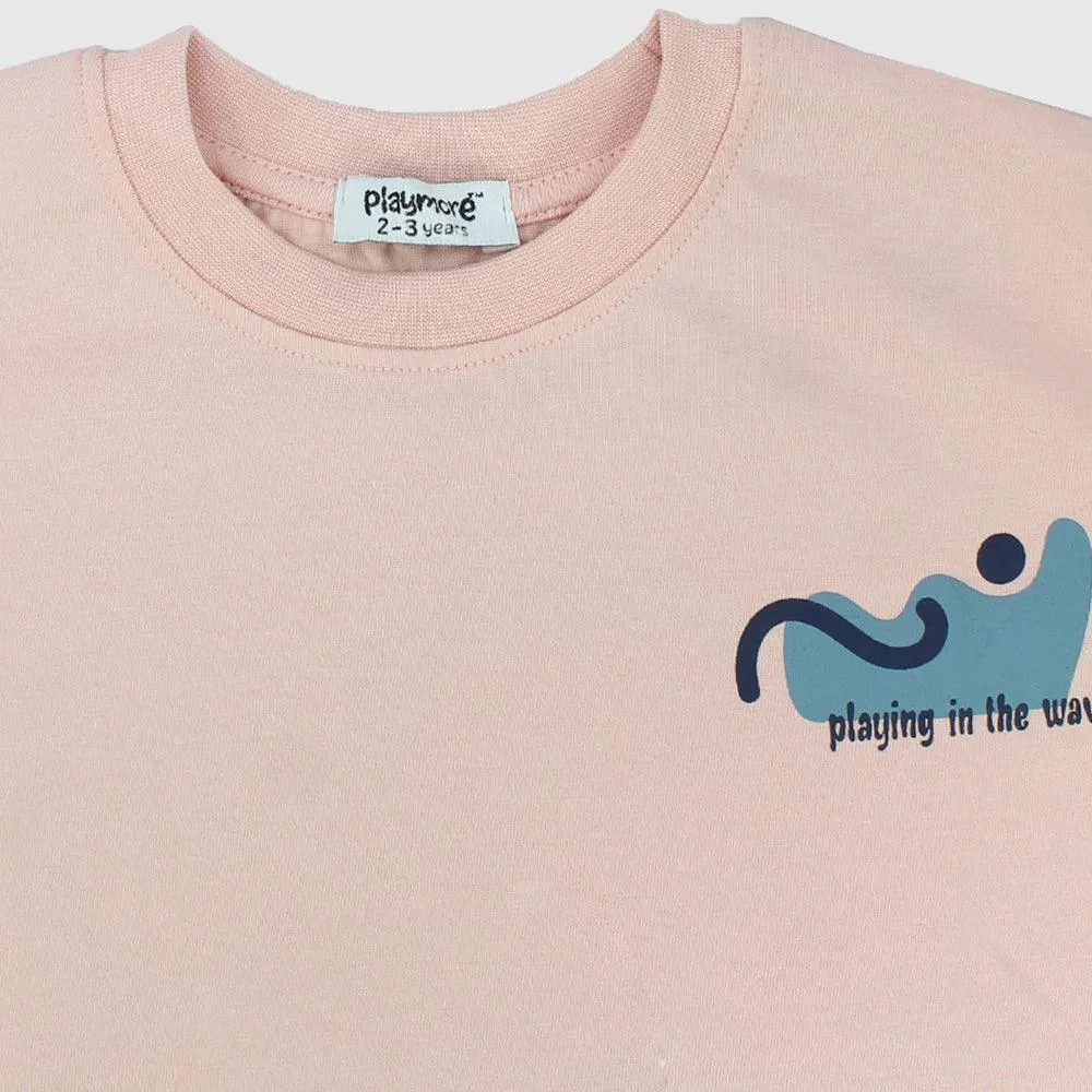 "Playing In The Waves" Short-Sleeved T-Shirt