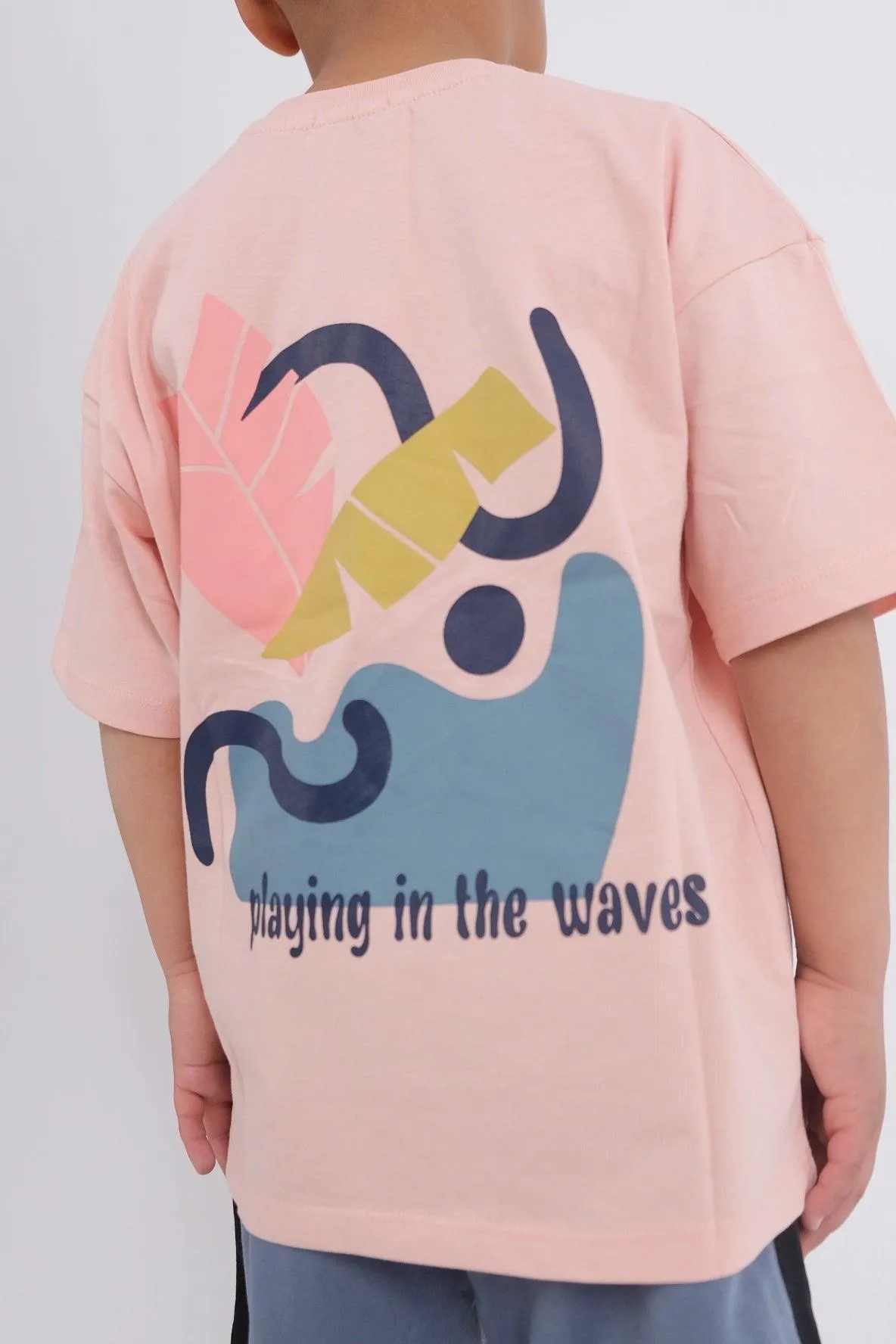 "Playing In The Waves" Short-Sleeved T-Shirt