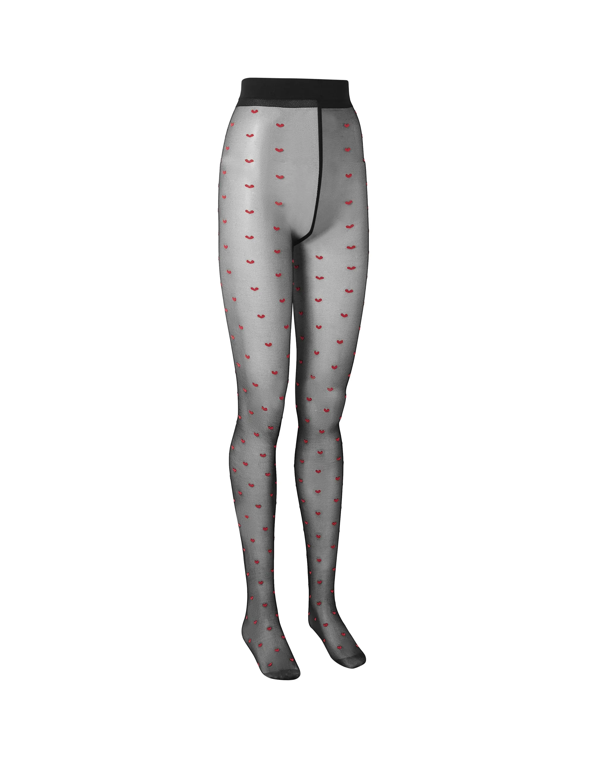 Red Heart Tights Black