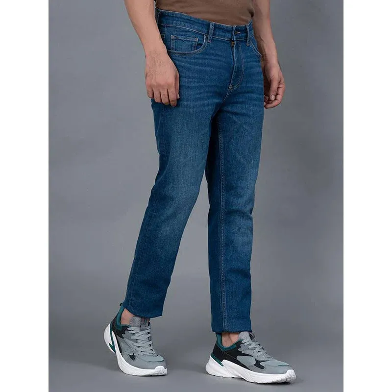 RedTape Casual Jeans for Men | Light Indigo | Comfortable & Breathable | Durable & Moisture Absorbent | Skinny