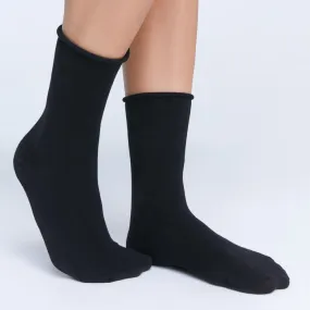 Roll Top Socks - 98% Organic Cotton