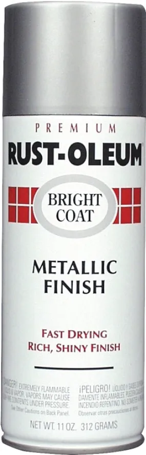 Rust-Oleum 7715830 Rust Preventative Spray Paint, Metallic, Aluminum, 11 oz, Can :CAN: QUANTITY: 1