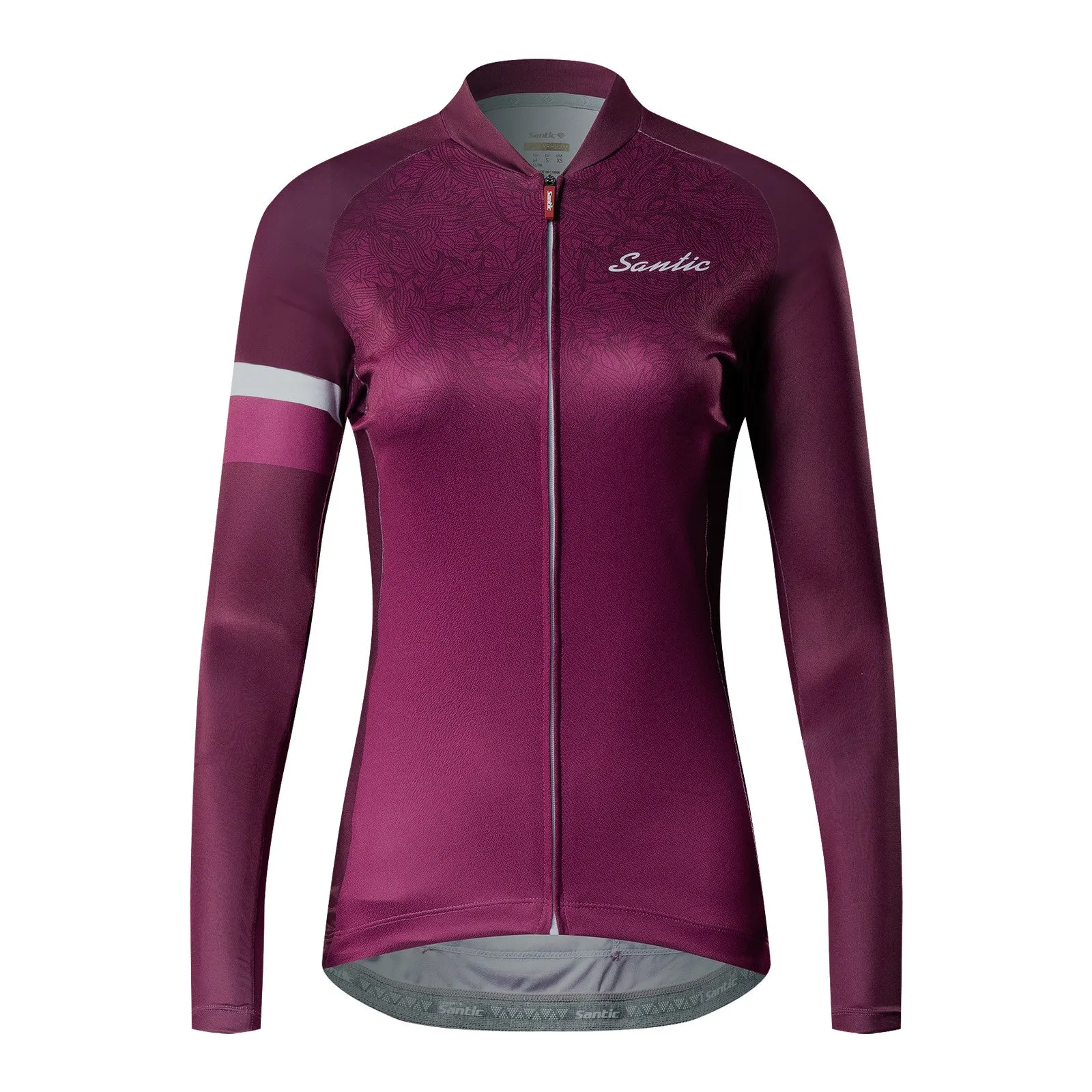 Santic Afra Pink Women Jersey Long Sleeve