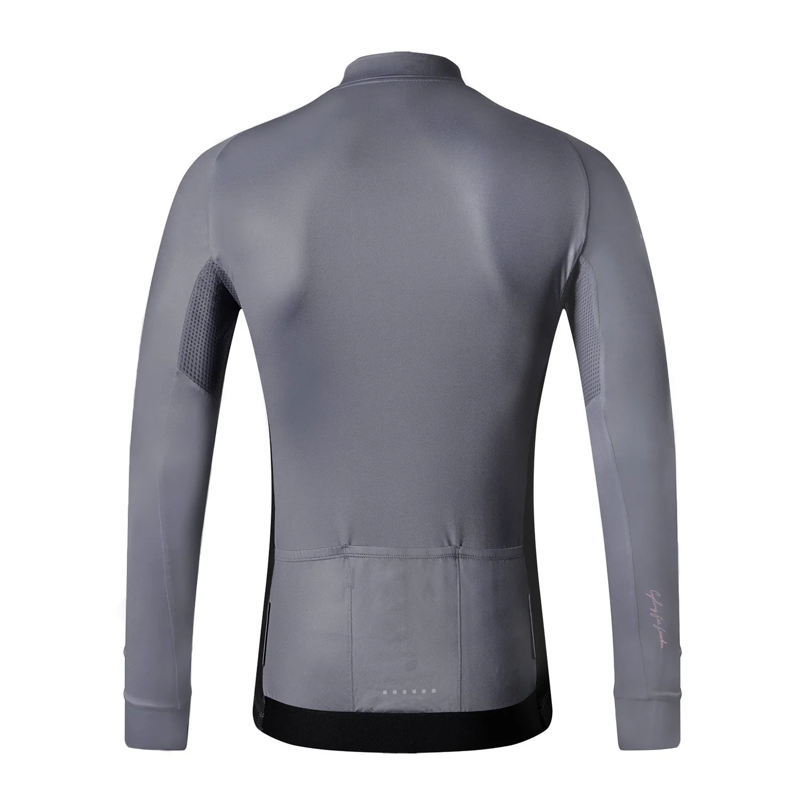 Santic Avalo Gray Men’s Cycling Jersey Long Sleeve