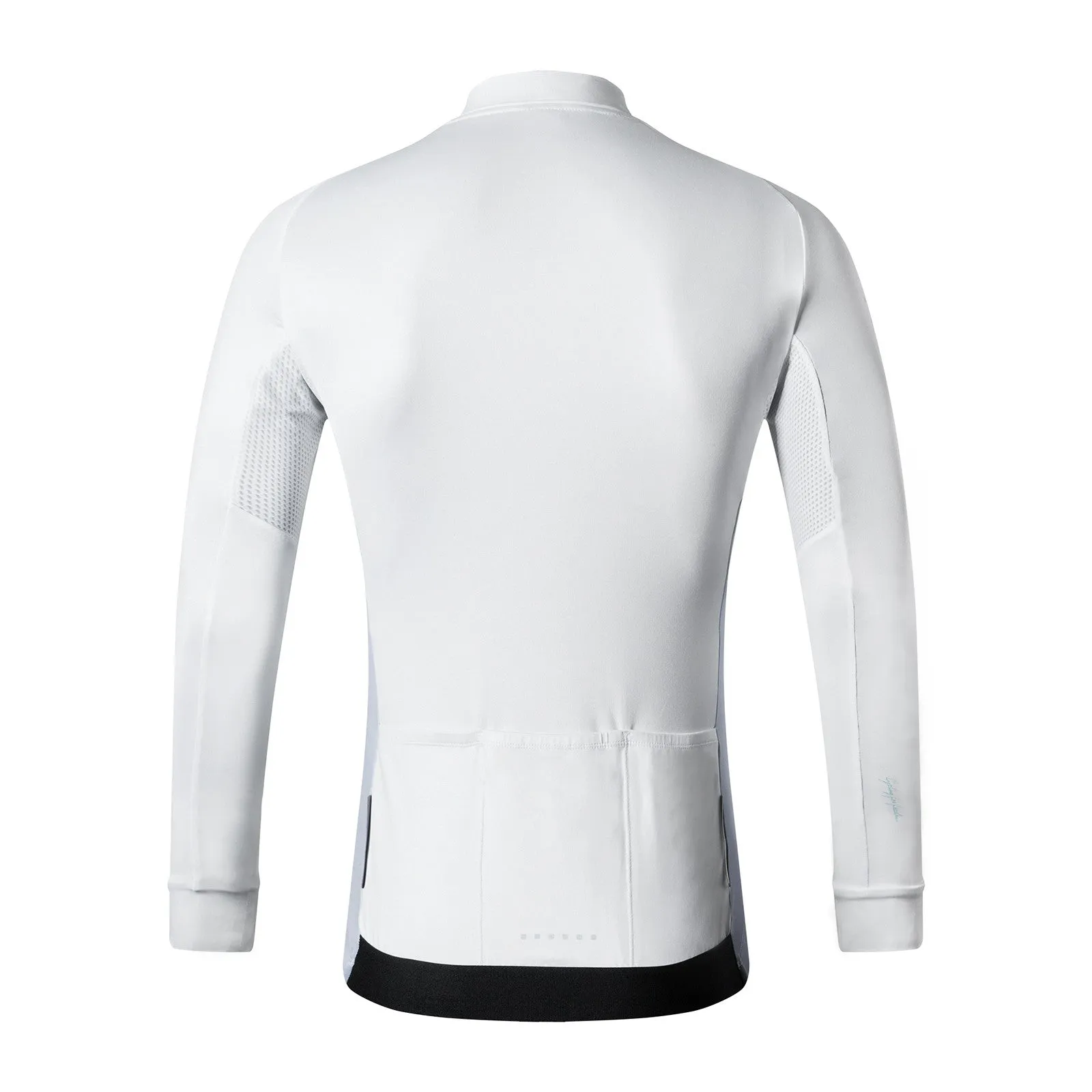 Santic Avalo White Men’s Cycling Jersey Long Sleeve