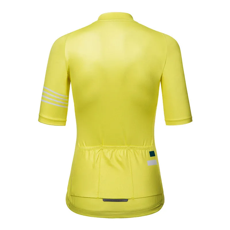 Santic Pali Yellow Women’s Cycling Jersey Short Sleeve