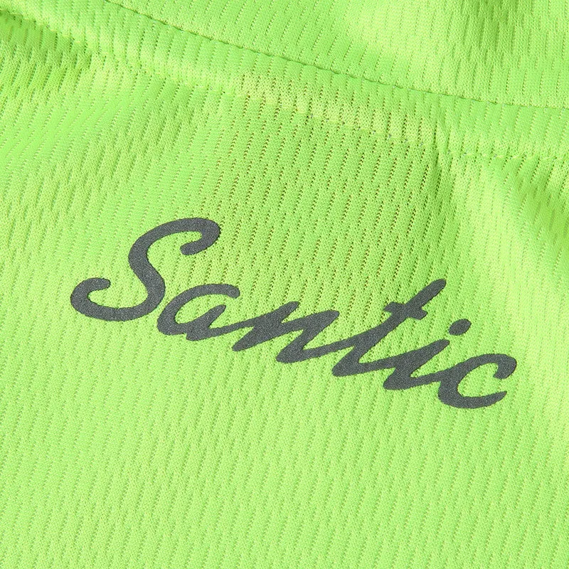 Santic Universal Lightgreen Men Cycling Jersey Long Sleeve