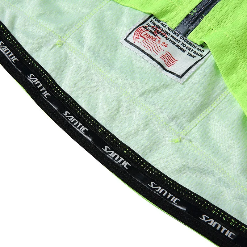 Santic Universal Lightgreen Men Cycling Jersey Long Sleeve