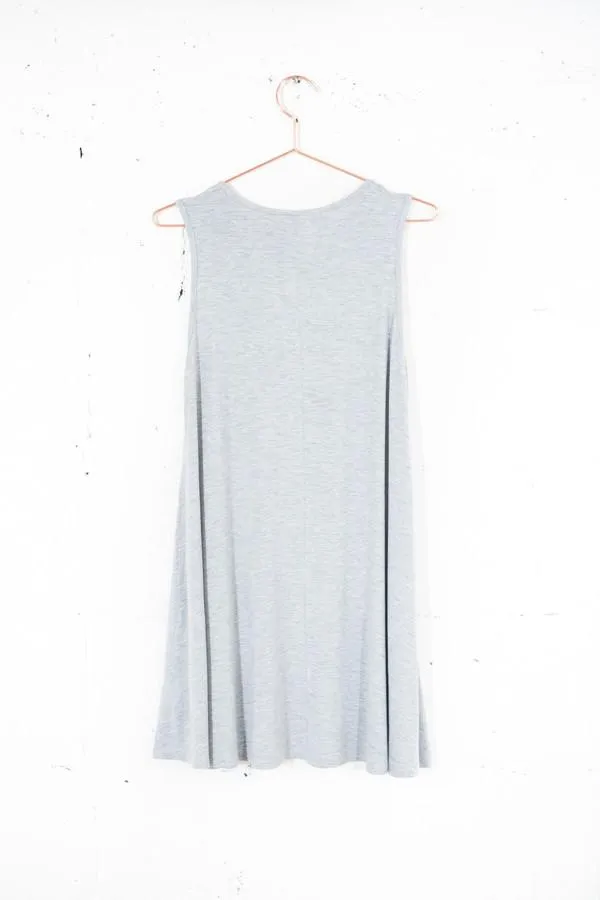 Sleeveless Swing Dress