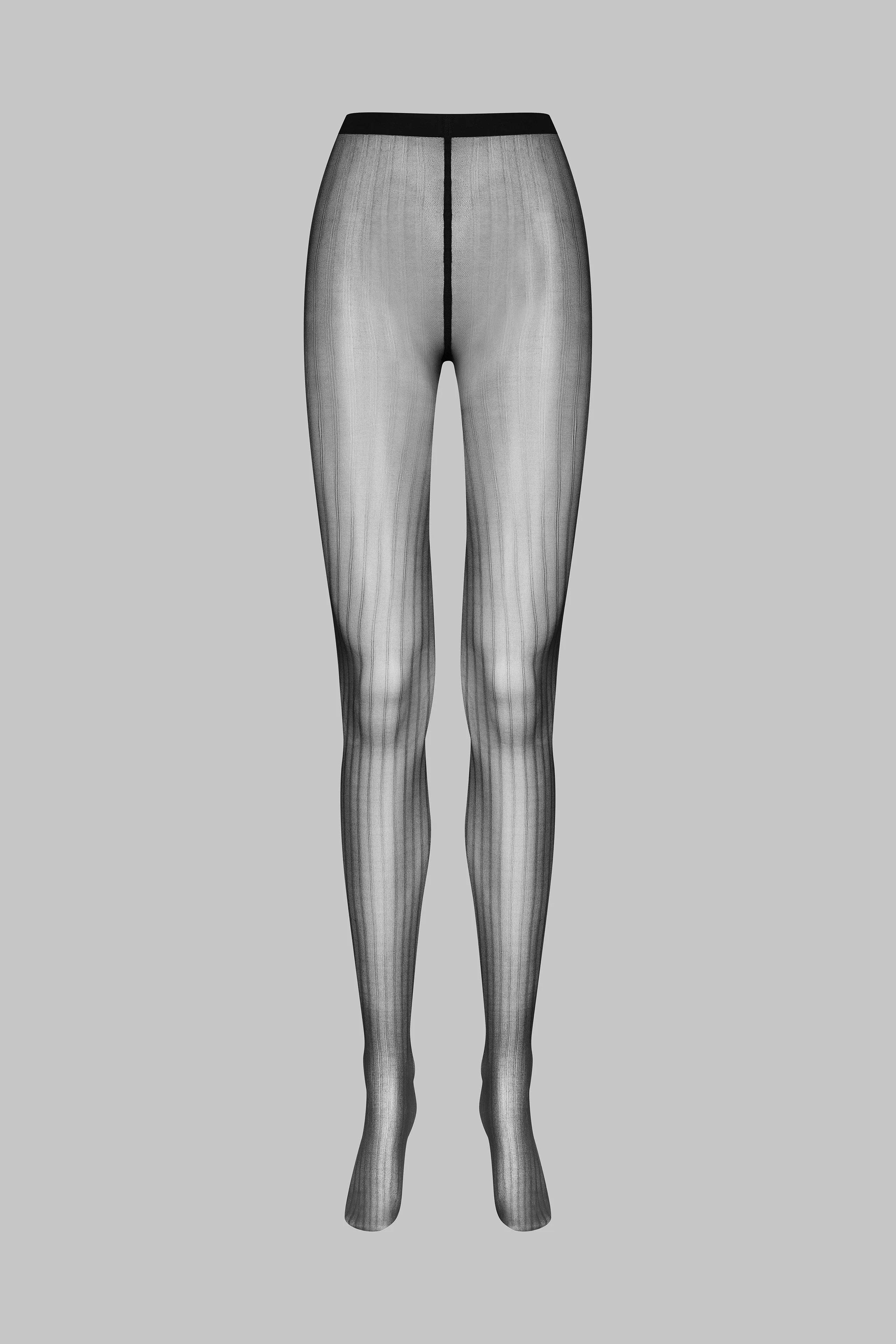 Striped illusion tights - Les Coquetteries