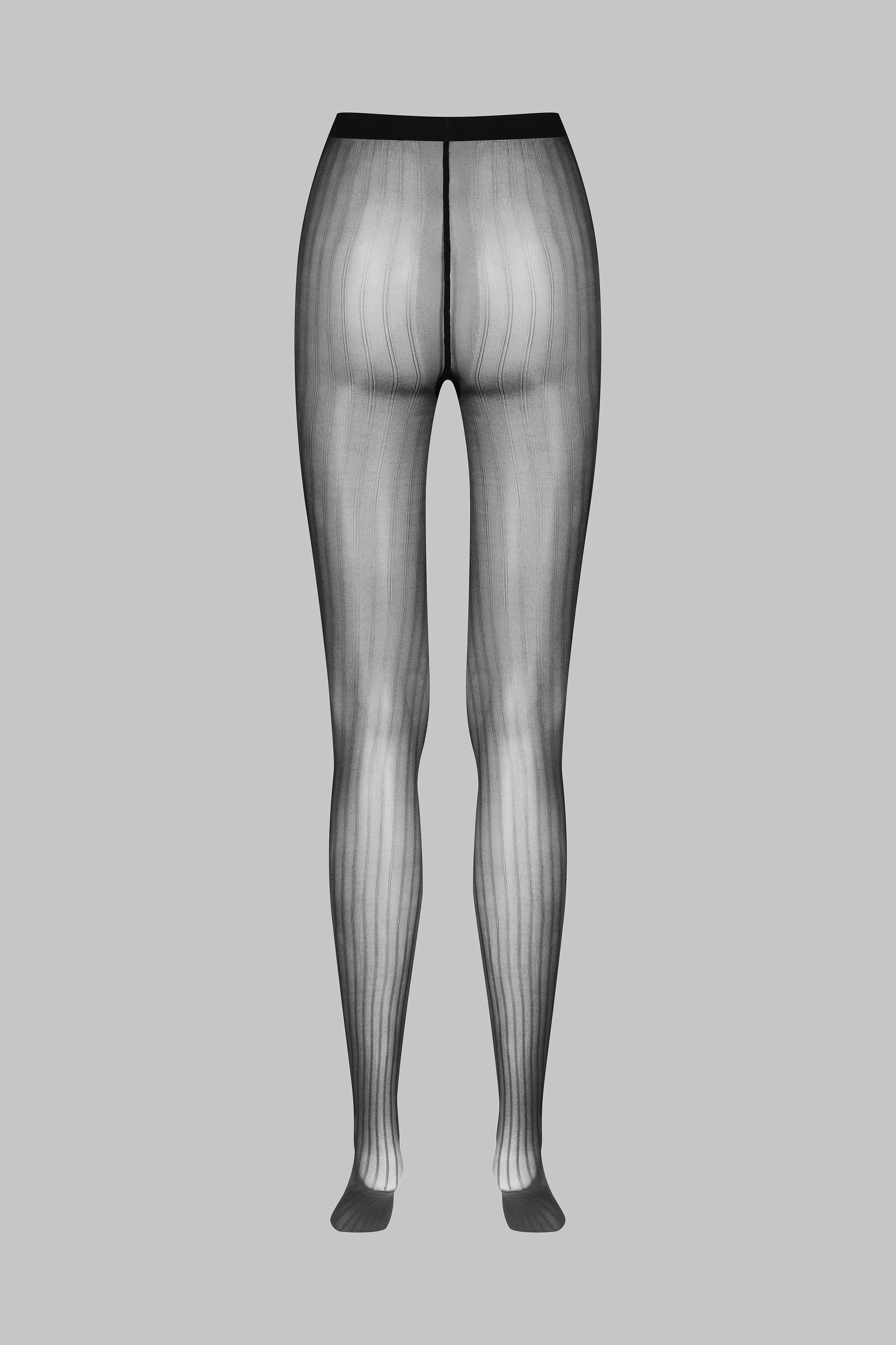 Striped illusion tights - Les Coquetteries