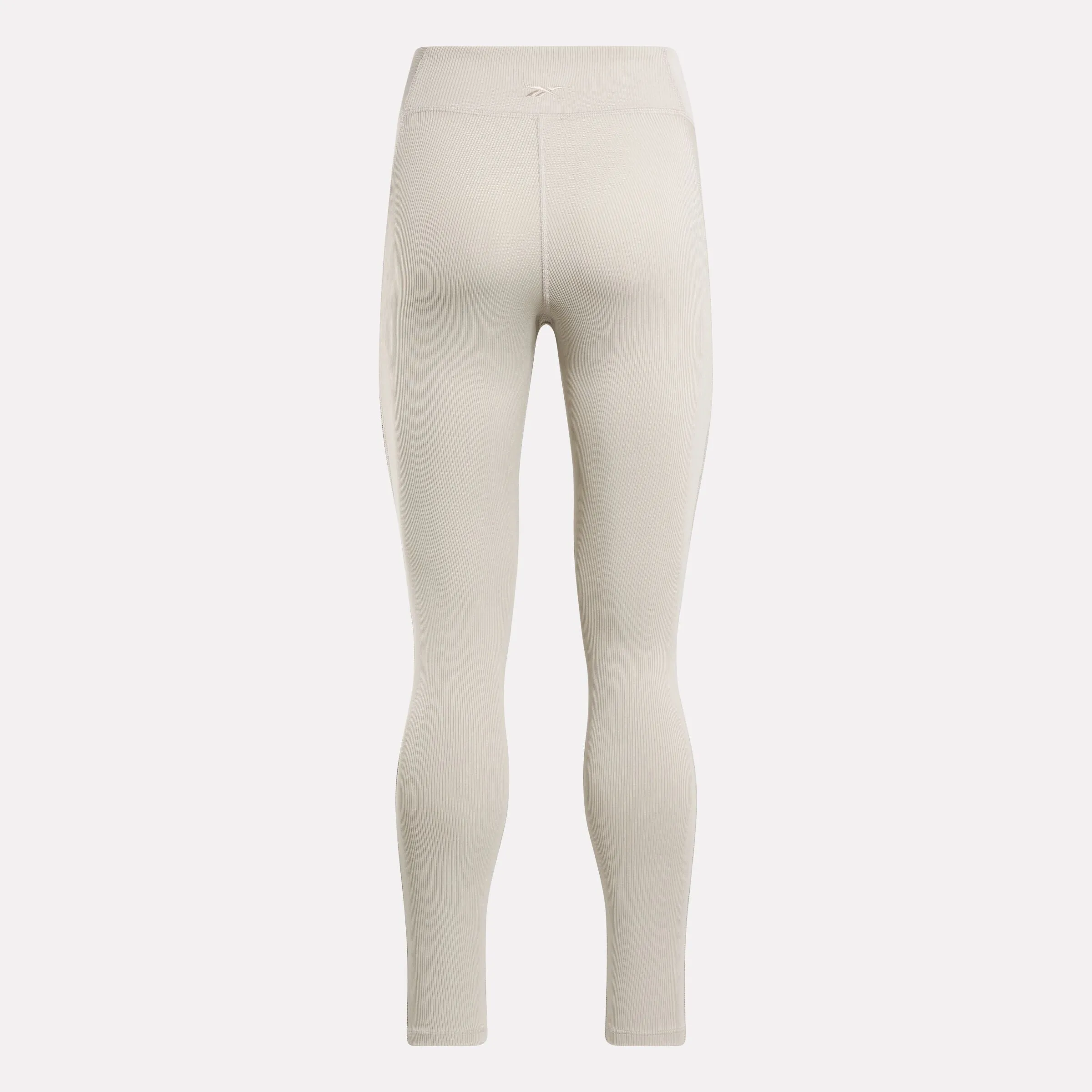 Studio Ribbed High-Rise Leggings Ash