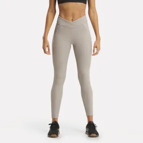 Studio Ribbed High-Rise Leggings Ash