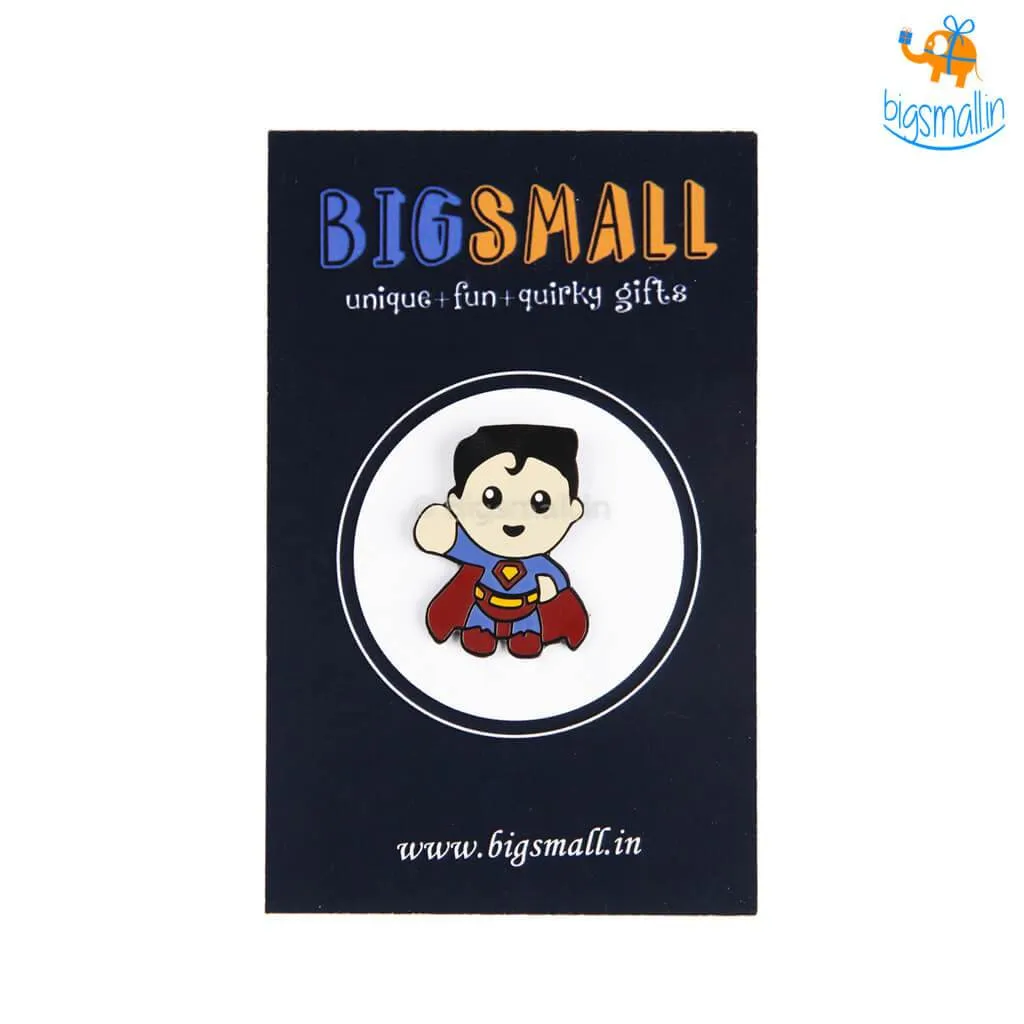 Superman Metallic Lapel Pin