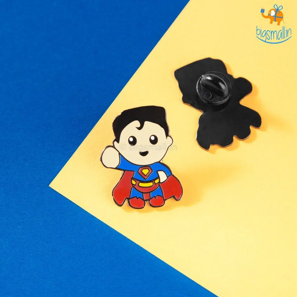 Superman Metallic Lapel Pin