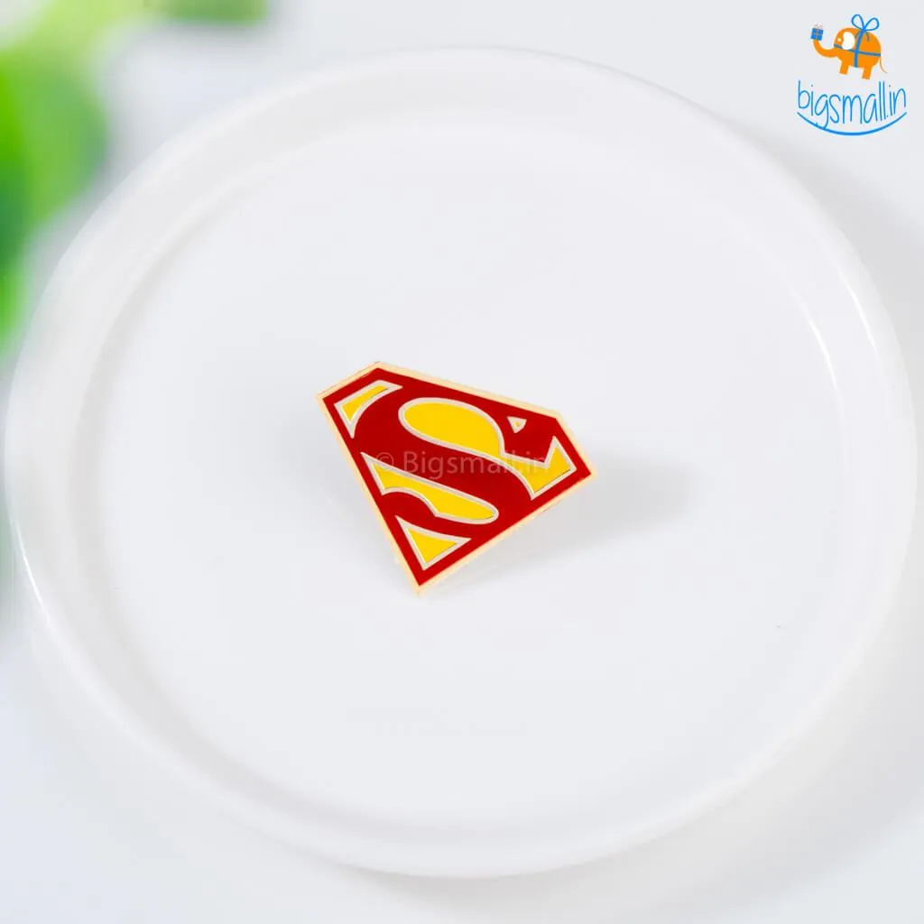 Superman Metallic Lapel Pin