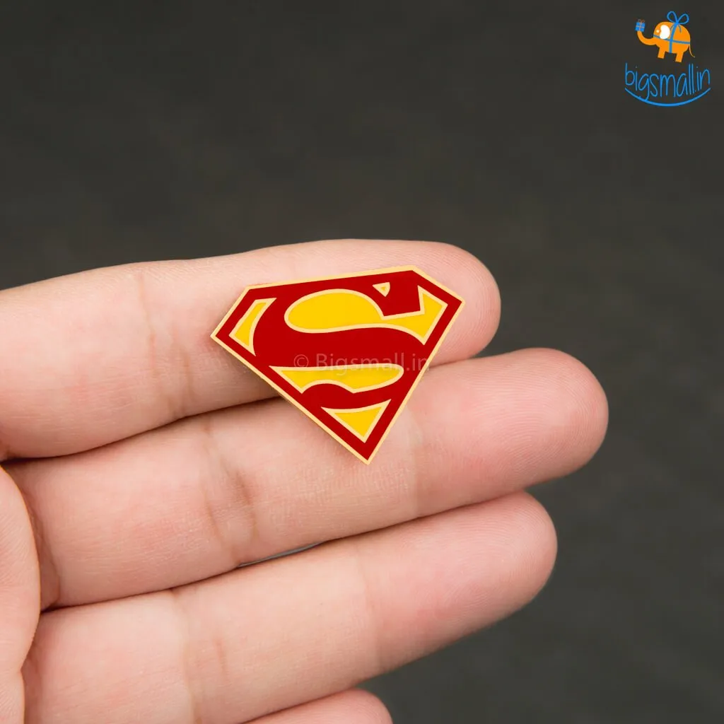 Superman Metallic Lapel Pin