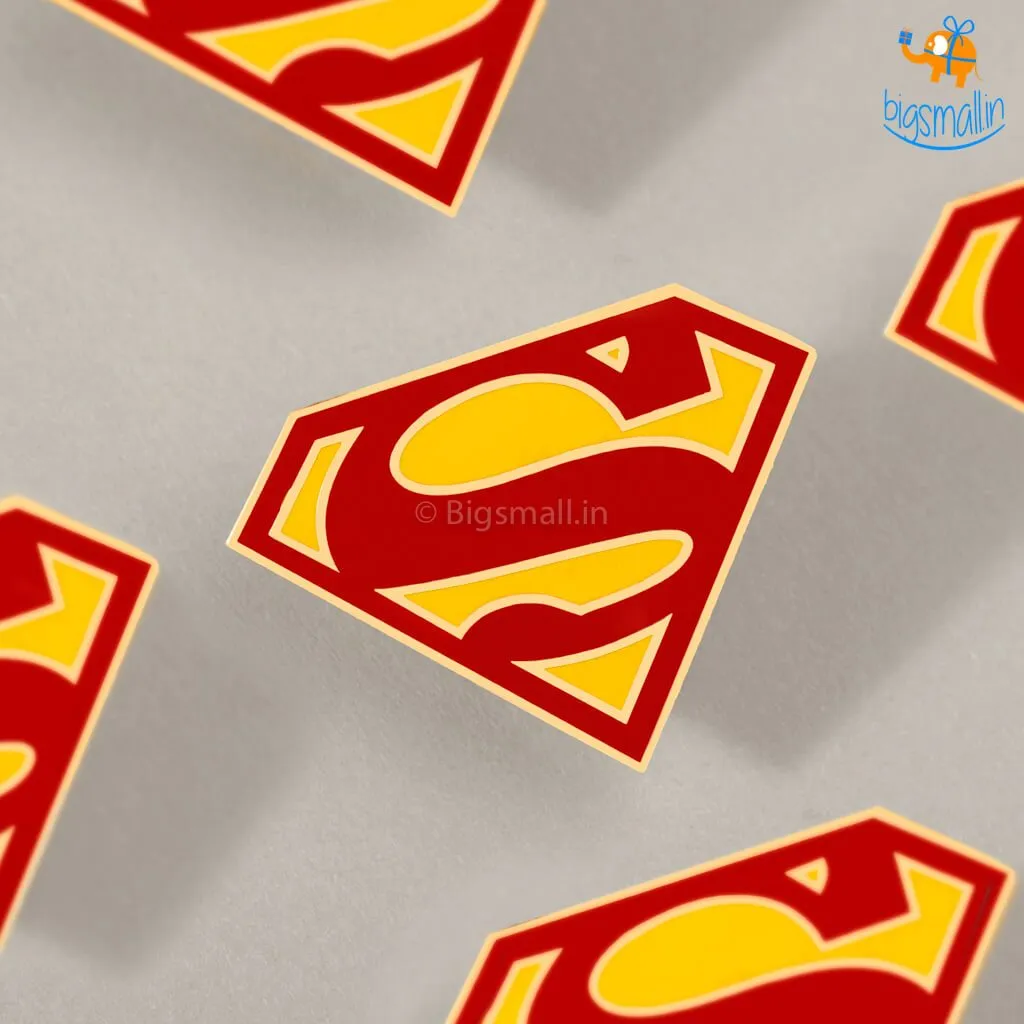 Superman Metallic Lapel Pin