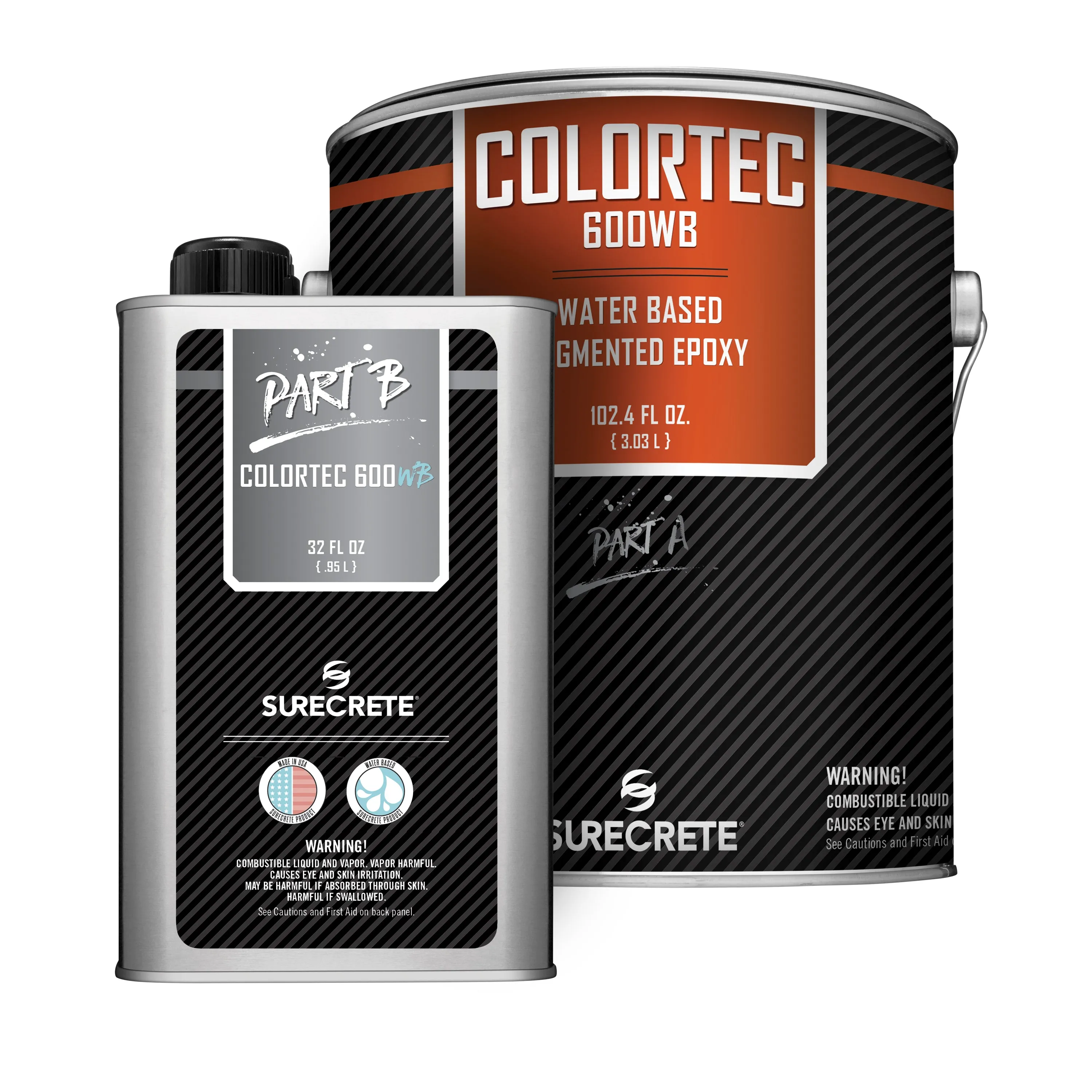 Surecrete ColorTec 600WB Water-Based Pigmented Epoxy