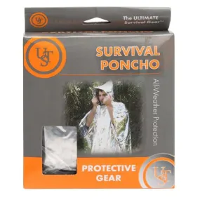 Survival Reflect Poncho, Silver