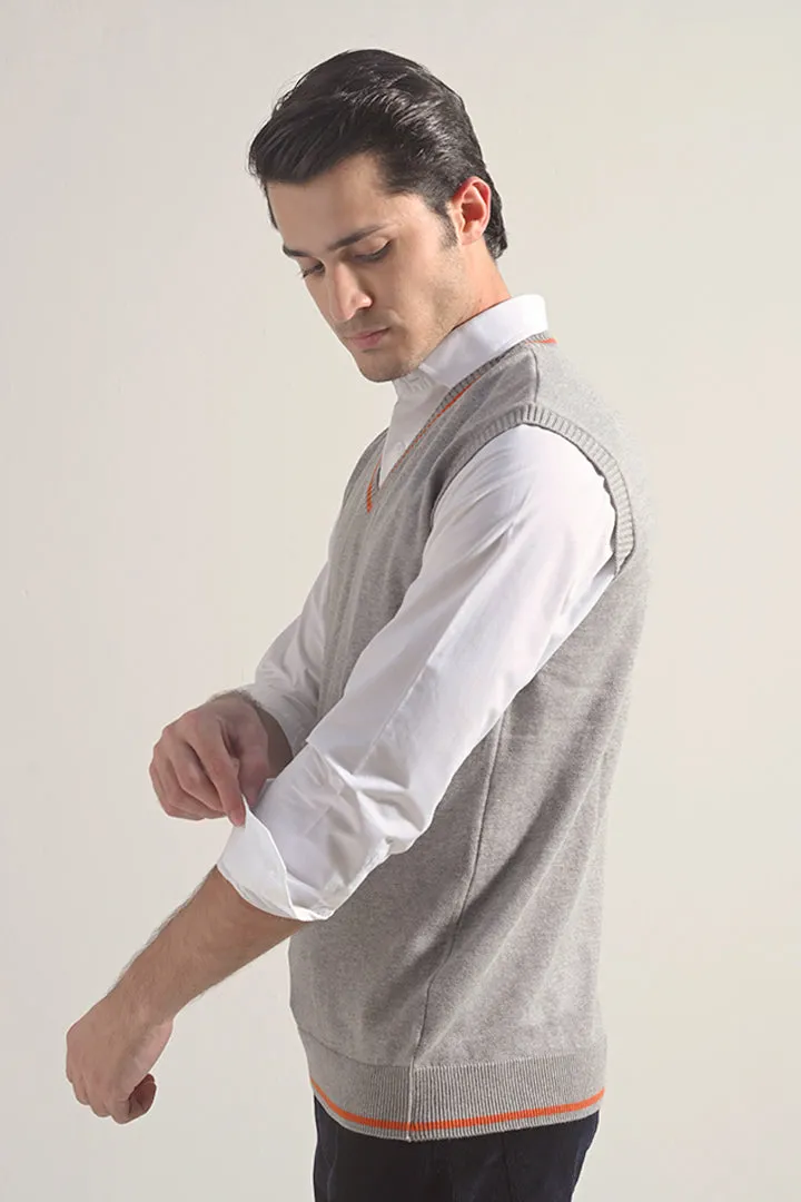 Sweater Vest - Grey