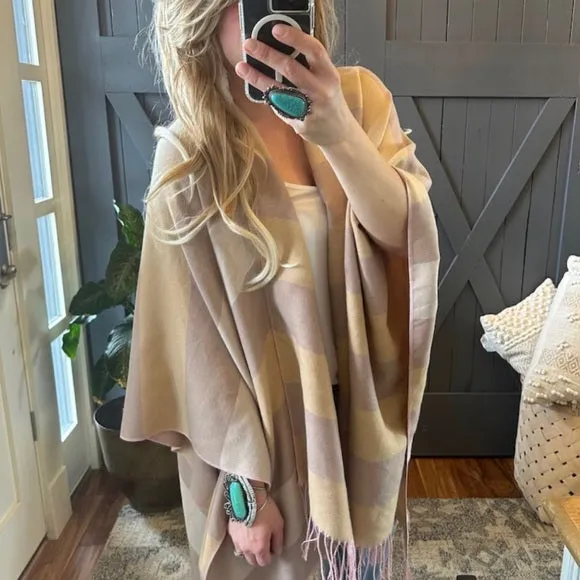 SweetCreek Bohemian Stripped Cardigan