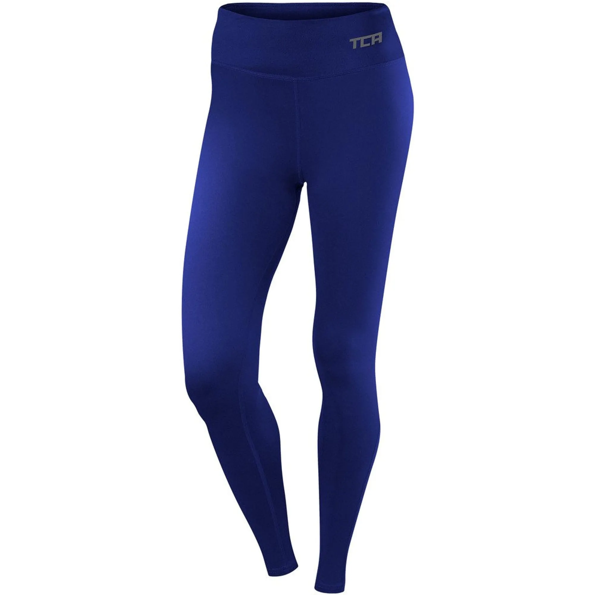 TCA Pro Performance Supreme High Waist Womens Long Running Tights - Blue