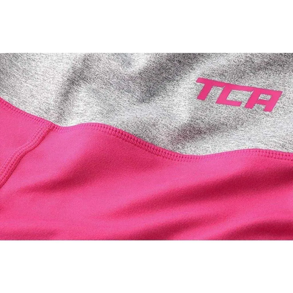 TCA Pro Performance Supreme High Waist Womens Long Running Tights - Pink