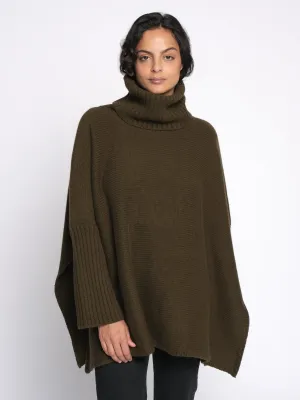 THE 12 PLY ROLLNECK PONCHO | Military