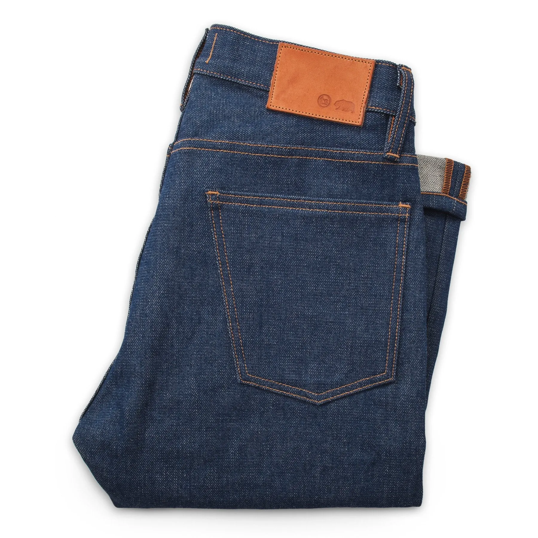 The Slim Jean in Indigo Broken Twill