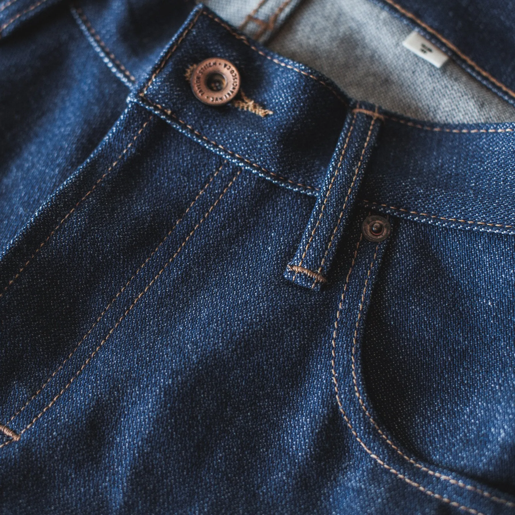 The Slim Jean in Indigo Broken Twill