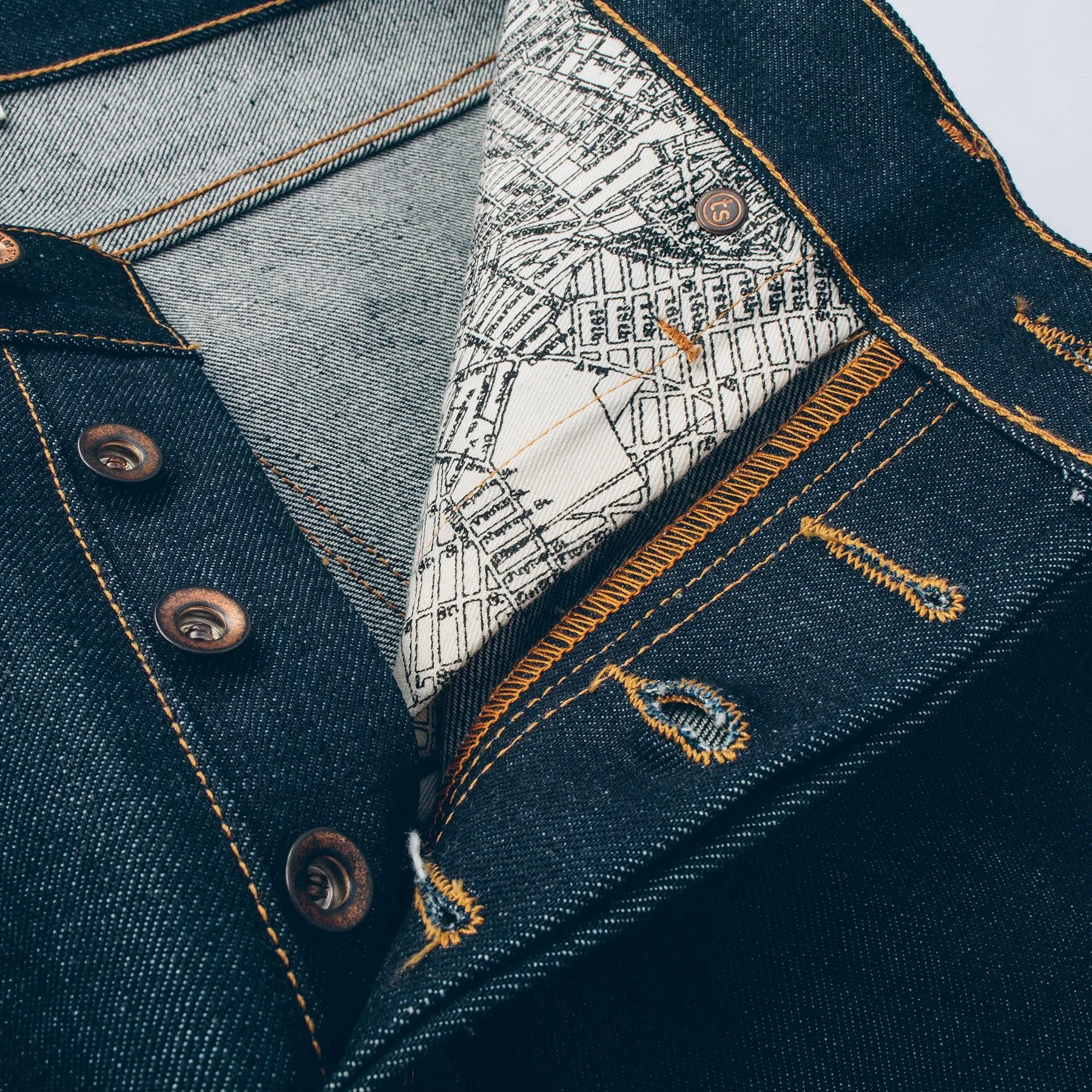 The Slim Jean in Kaihara Mills Selvage