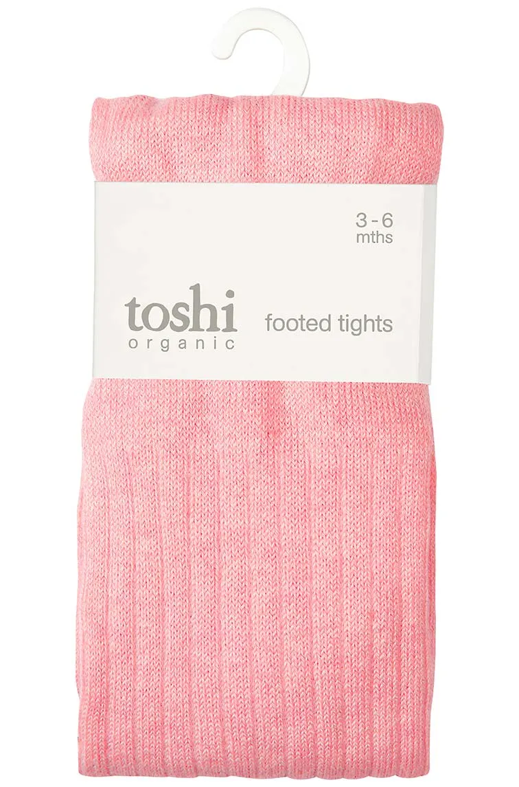 Toshi Organic Tights Footed Dreamtime Carmine