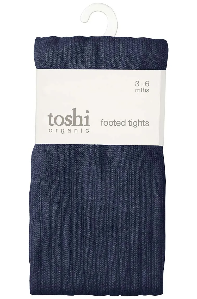 Toshi Organic Tights Footed Dreamtime Ink