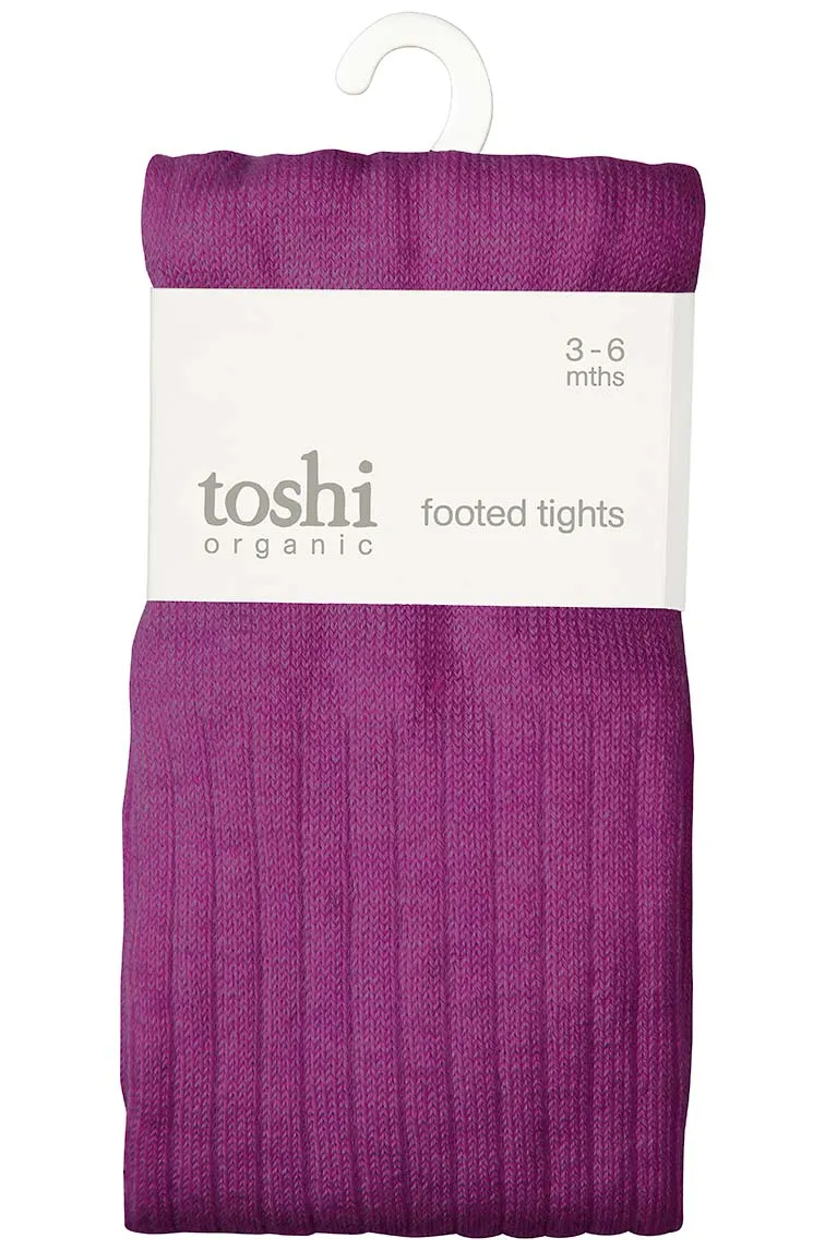 Toshi Organic Tights Footed Dreamtime Violet