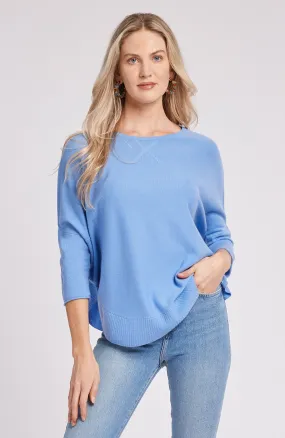 Tyler Boe Cashmere Capelet Azure