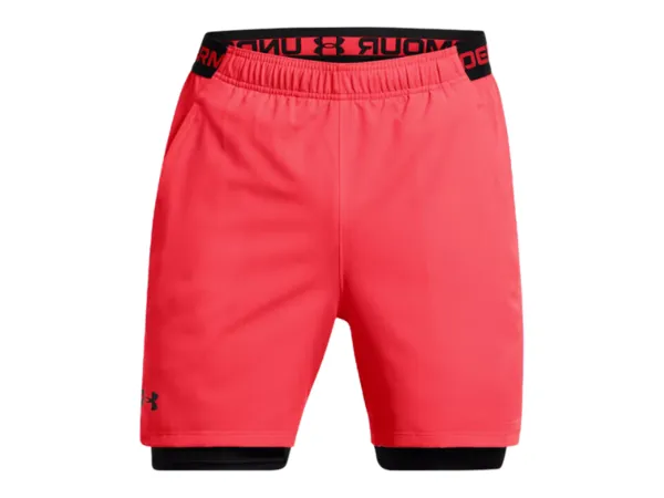 Under Armour Mens Vanish Woven 2in1 Shorts (Red)