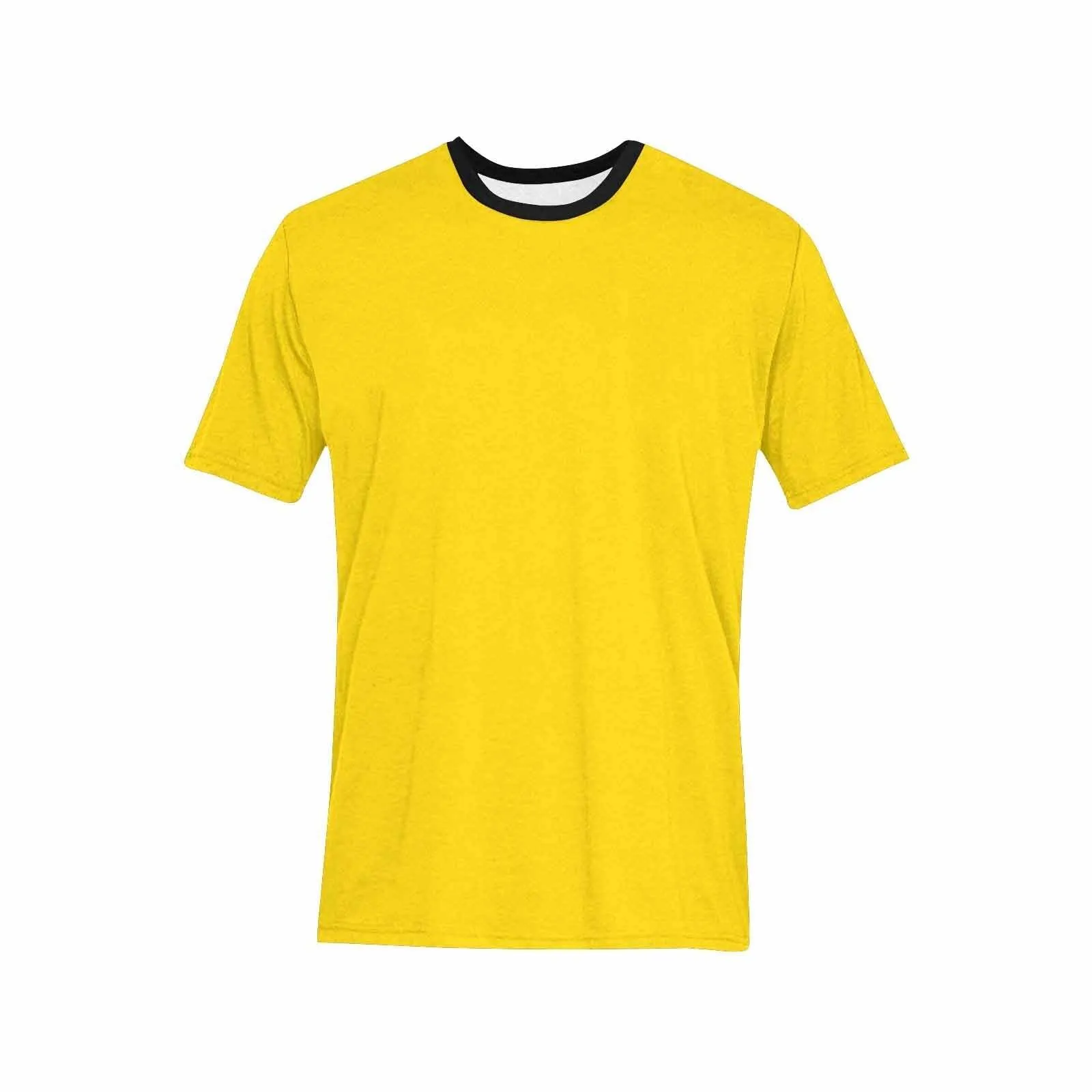 Uniquely You Mens T-Shirt /  Gold Yellow     - Short Sleeve Casual Shirt