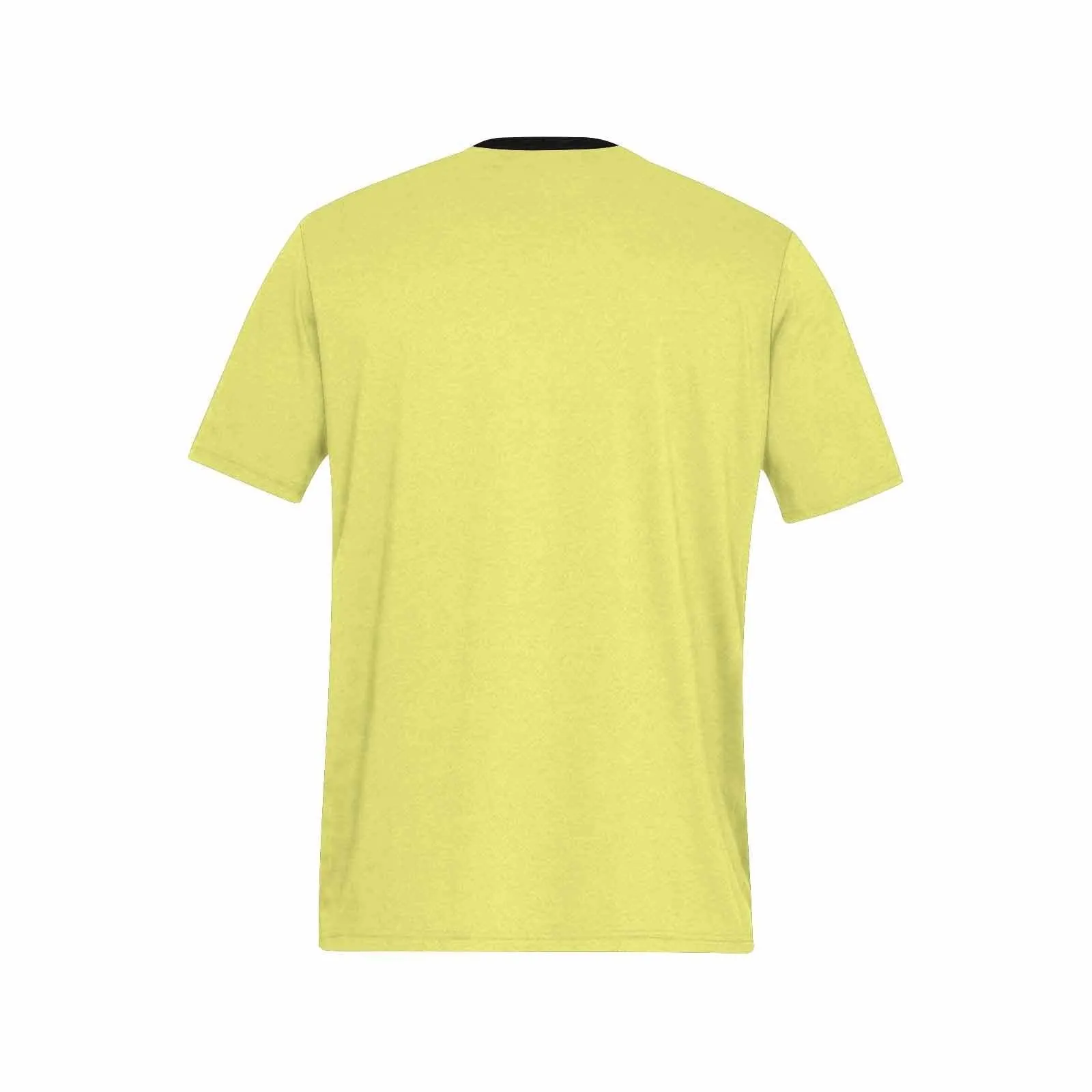 Uniquely You Mens T-Shirt /  Honeysuckle Yellow     - Short Sleeve Casual Shirt