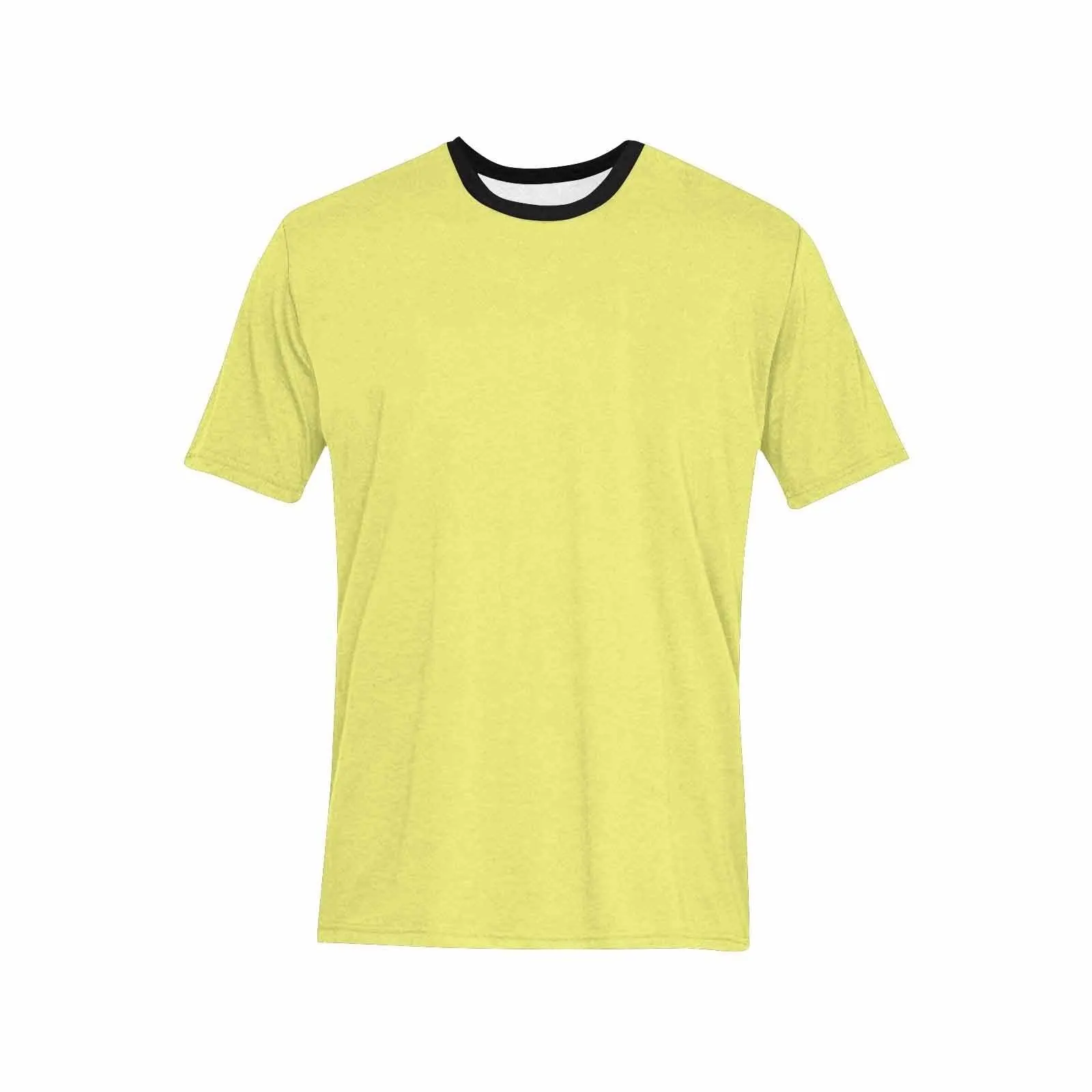 Uniquely You Mens T-Shirt /  Honeysuckle Yellow     - Short Sleeve Casual Shirt