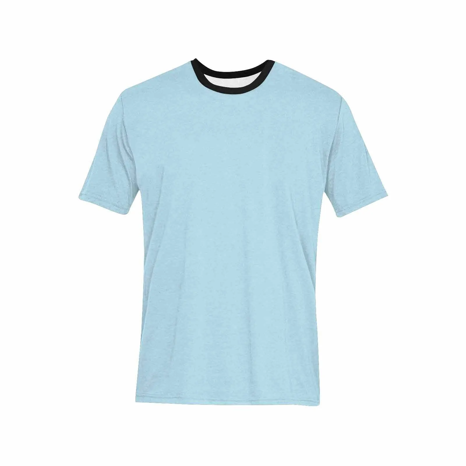 Uniquely You Mens T-Shirt /  Light Blue     - Short Sleeve Casual Shirt