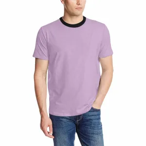 Uniquely You Mens T-Shirt /  Lilac Purple     - Short Sleeve Casual Shirt