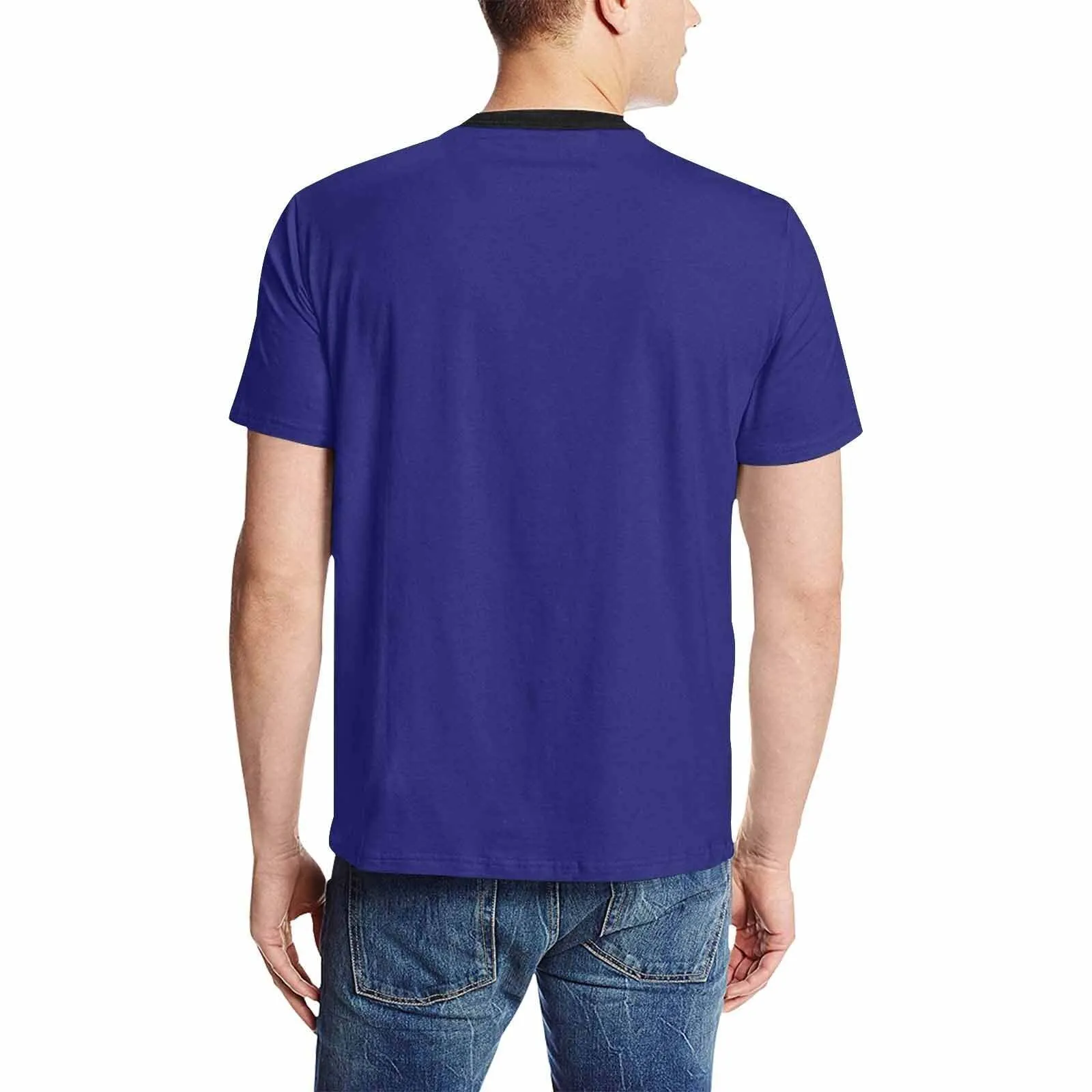 Uniquely You Mens T-Shirt /  Midnight Blue     - Short Sleeve Casual Shirt