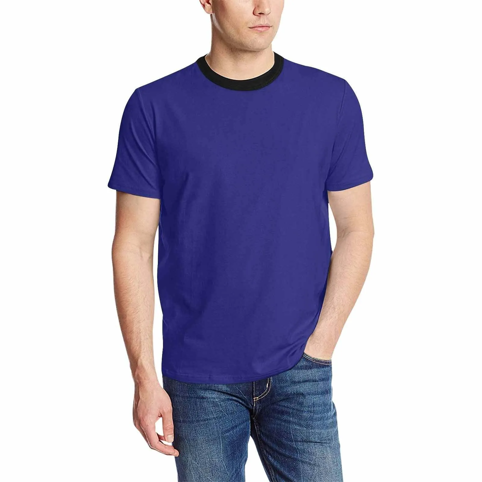 Uniquely You Mens T-Shirt /  Midnight Blue     - Short Sleeve Casual Shirt