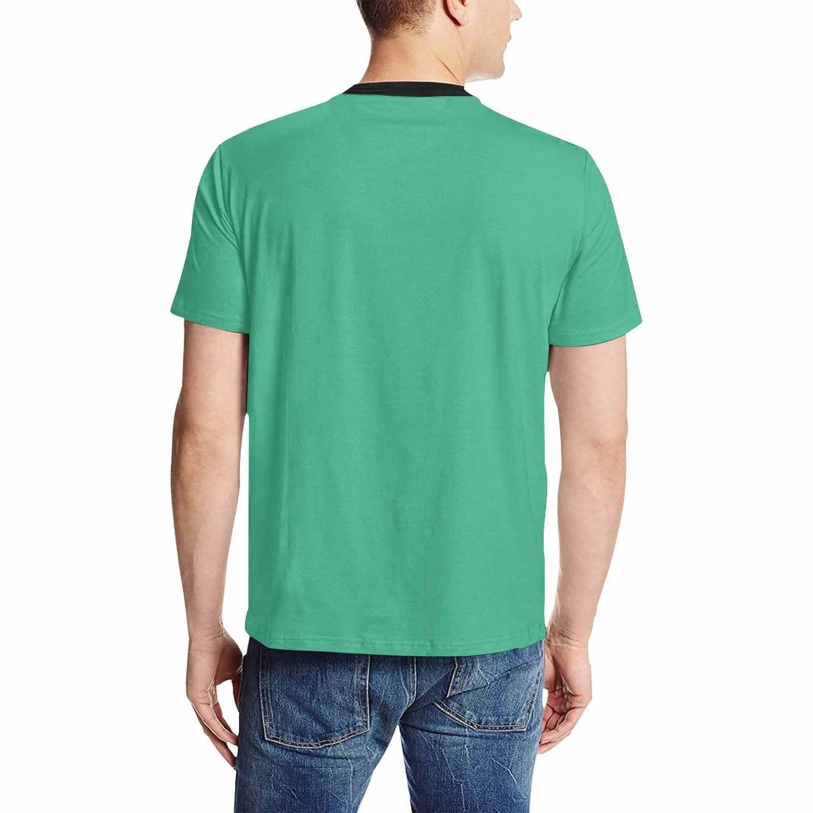 Uniquely You Mens T-Shirt /  Mint Green     - Short Sleeve Casual Shirt