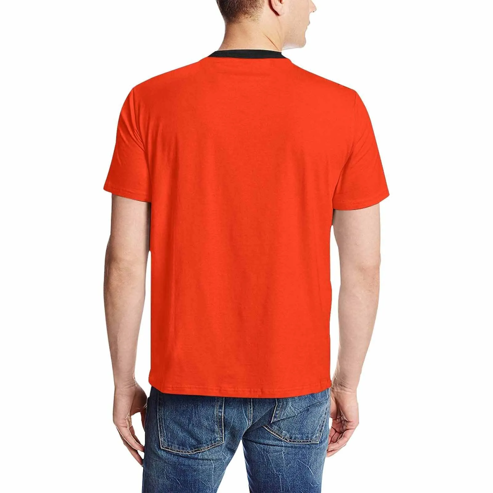 Uniquely You Mens T-Shirt /  Scarlet Red     - Short Sleeve Casual Shirt