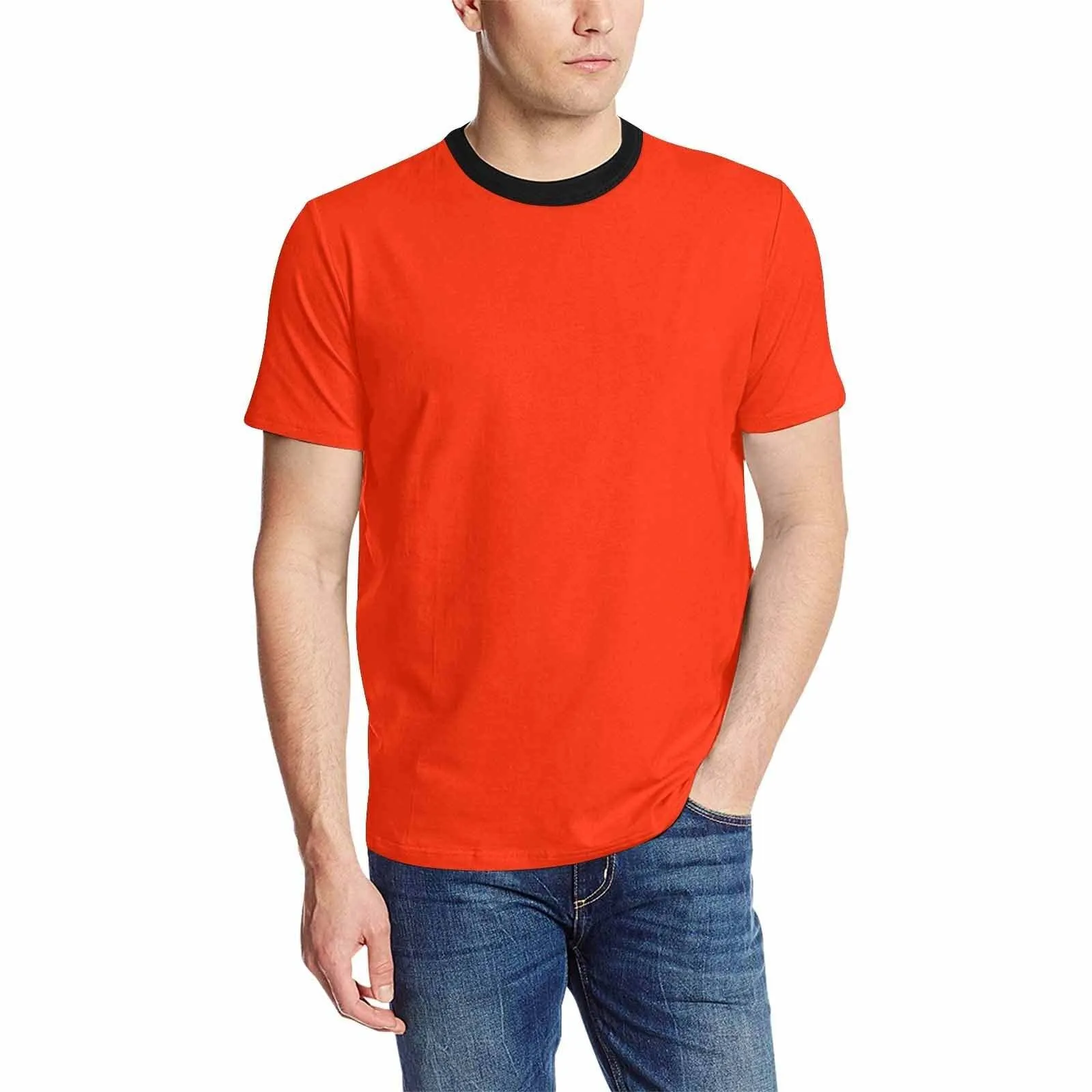 Uniquely You Mens T-Shirt /  Scarlet Red     - Short Sleeve Casual Shirt