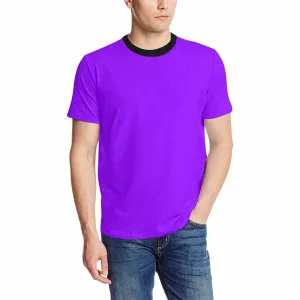 Uniquely You Mens T-Shirt /  Violet     - Short Sleeve Casual Shirt