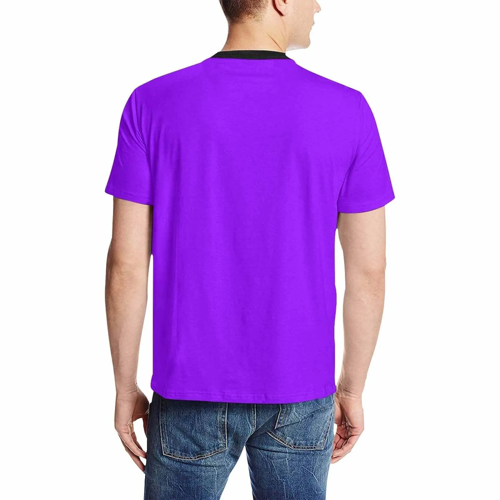 Uniquely You Mens T-Shirt /  Violet     - Short Sleeve Casual Shirt