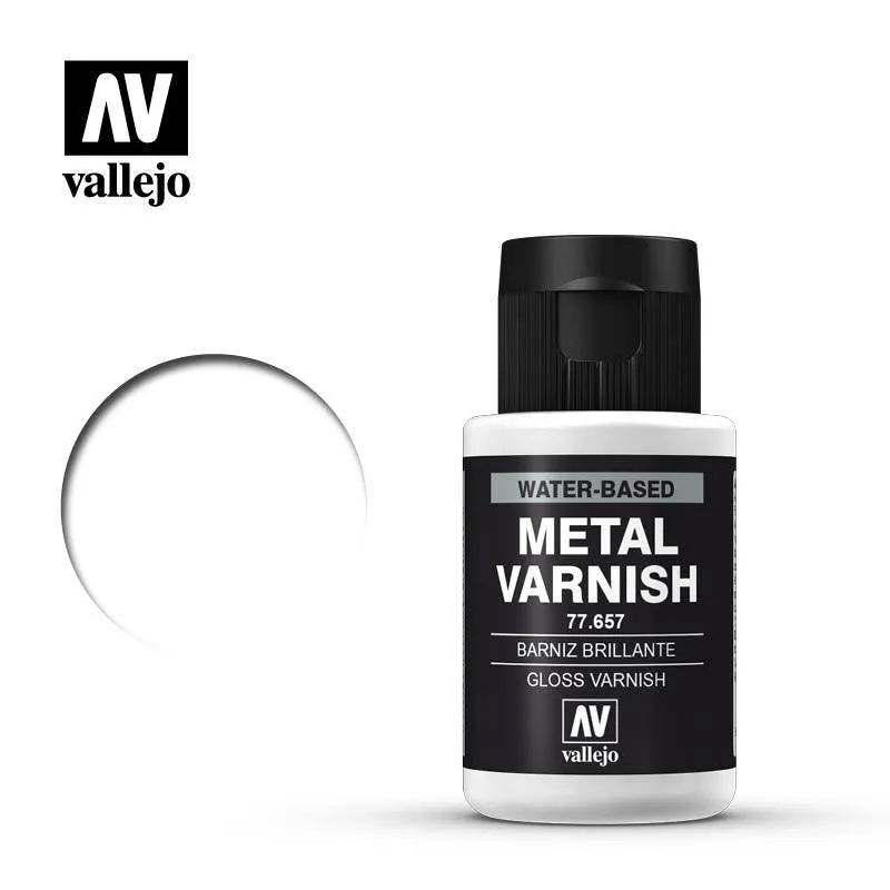 Vallejo Gloss Metal Varnish Acrylic Paint